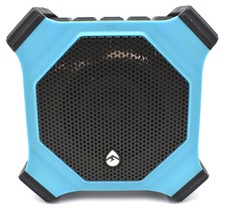 Used - Ecoxgear Ecodrift Rugged & Waterproof Wireless Bluetooth Speaker - Blue