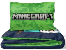 Minecraft "Mojang" Kids 2pc Reversible Twin/Full Comforter Set-W16734972180
