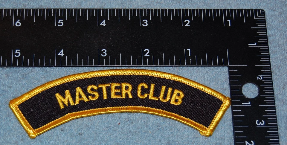 Various Master & Master Club Embroidered Patches, New - Image 4 of 4