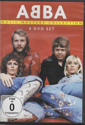 Abba Music Masters Collection 4 DVD Set Rock Case Studies Arrival The Visitors
