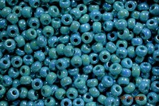 Miyuki Seed Beads 6/0 Opaque Turquoise Green AB