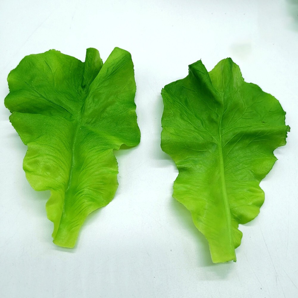 Artificial Lettuce Leaves Lettuce Vegetable Artificial Decor Decoration