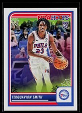 Terquavion Smith 2023-24 Hoops Haunted Hoops #50 RC Philadelphia 76ers