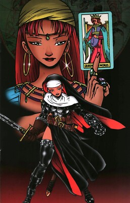 Antarctic Press Warrior Nun Areala: Scorpio Rose #1B Comic Book 1996 Variant