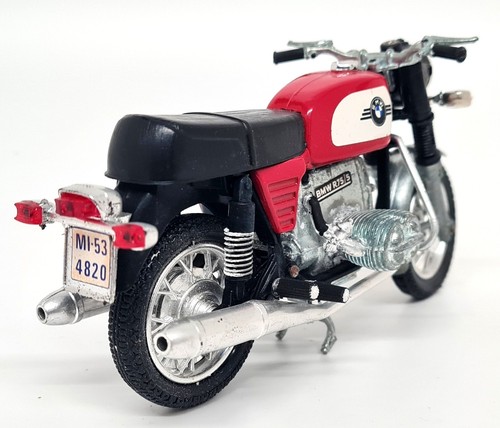 Polistil 1/15 BMW R75/5 MS.105 Vintage Motorcycle Diecast Model Bike - Picture 7 of 9