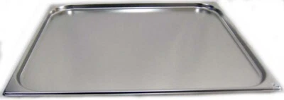 MARKENLOS GN 2/1 Gastronormbehälter GN-Behälter Edelstahl 5,5 Liter Tiefe 20mm Gastronorm