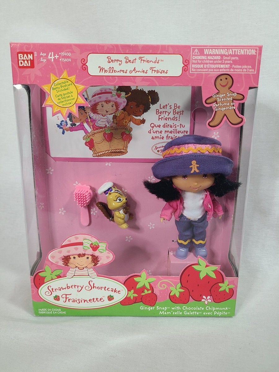 Ginger Snap Doll Chocolate Chipmunk Berry Best Friends Strawberry