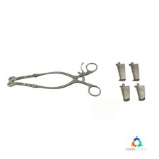 Codman 50-1345 Cloward Large Cervical Retractor with 50-1349 & 50-1357 Blades
