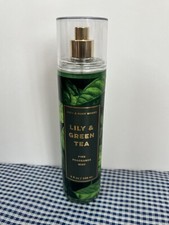 Bath  Body Works LILY  GREEN TEA Fine Fragrance Mist 8 fl oz New