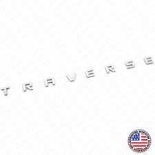 Chevy Traverse Front Door Left Or Right Badge Nameplate Logo Emblem Chrome Sport Chevy Traverse Front Door Left Or Right Badge Nameplate Logo Emblem Chrome Sport