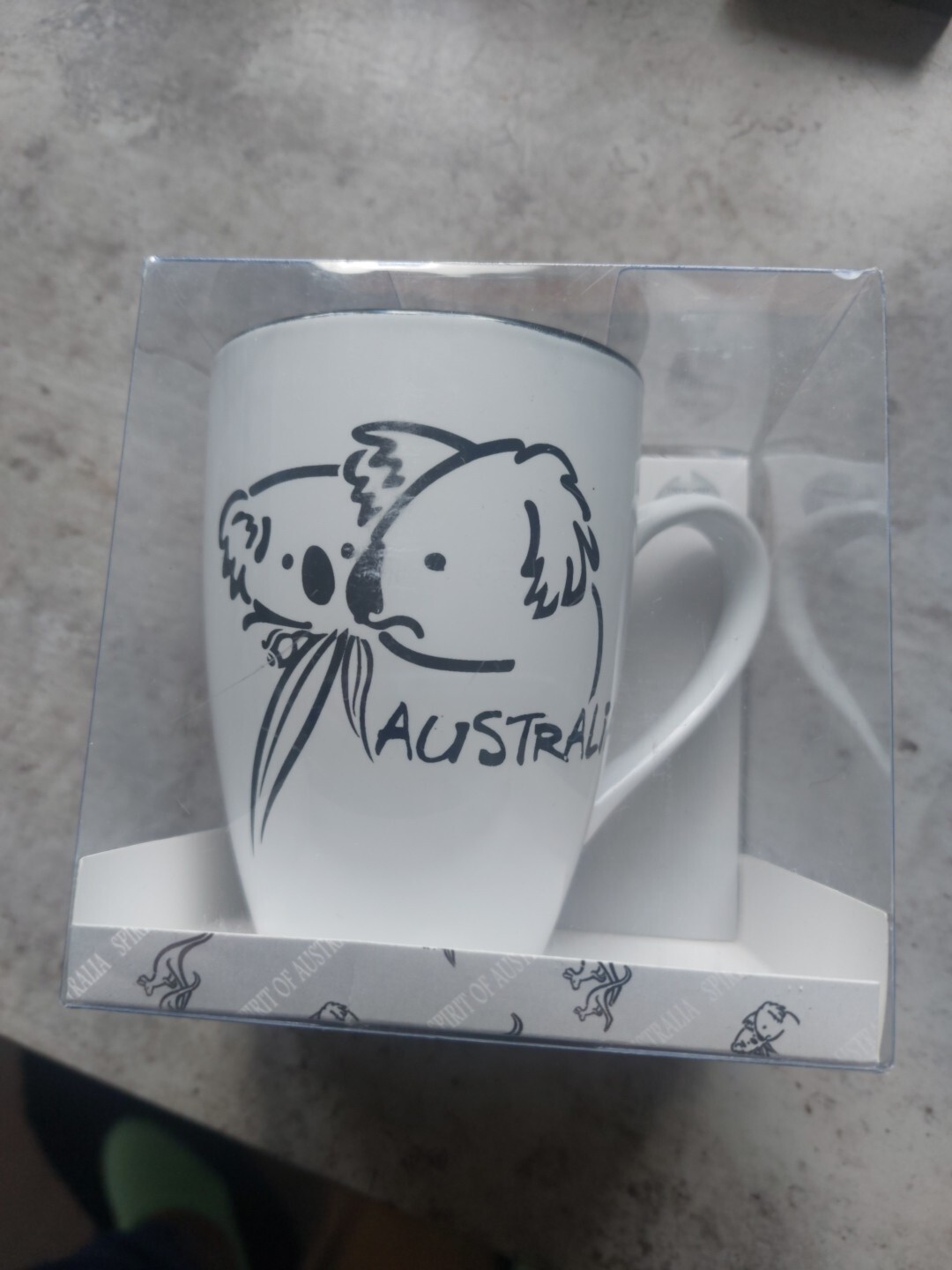 SOUVENIRS AUSTRALIA COFFEE/TEA MUG,APPROX 10cm Spirit Of Australia Koala Bears