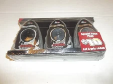 NIP Sof Comfort Instant Shine Sponge 3 Pack 2 Neutral/1 Black