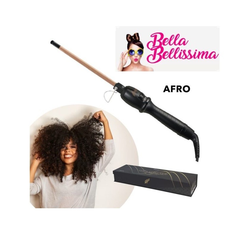 Melcap Gold Style Afro 9mm: Ferro Arricciacapelli Professionale Garantito