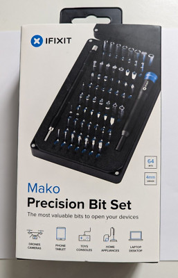 mako NEW - iFixit Mako Driver Kit - 64 Precision Bits - FREE SHIPPING