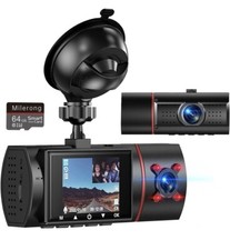 Dual Dash Cam Front and Inside 080P Dash Camera for Cars with Night Vision