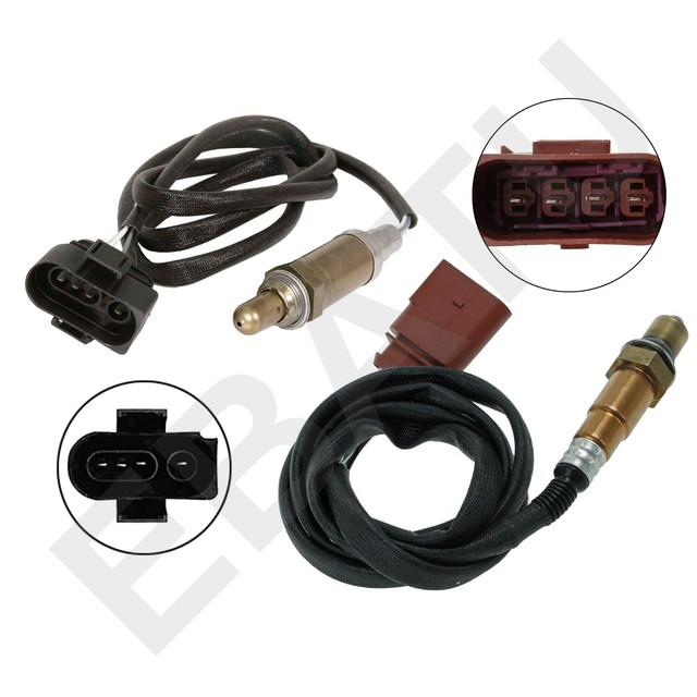 2Pcs Upstream & Downstream O2 Oxygen Sensor For 20012000 Volkswagen