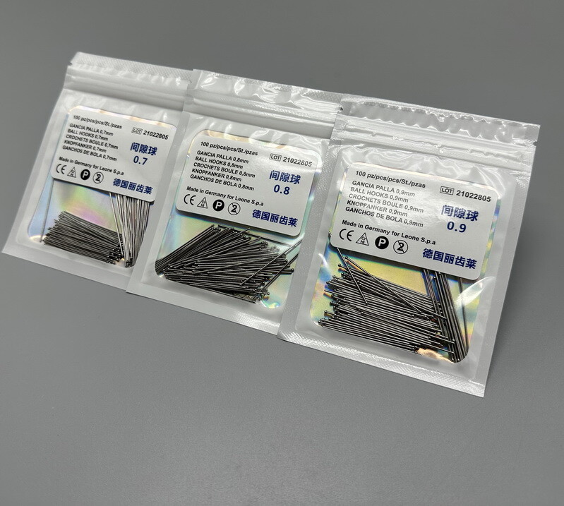 Dental Orthodontic Ball Retainer Clasp Oblique Clasps Bars spherical Scheu 10pcs eBay