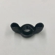 1/4” 1/4-20 Wing Nuts Thumb Stamped Black Oxide Finish .25 (50 pcs)