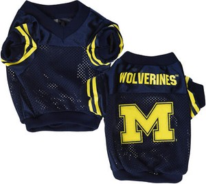 Sporty-K-9-NCAA-Michigan-Wolverines-Football-Dog-Jersey