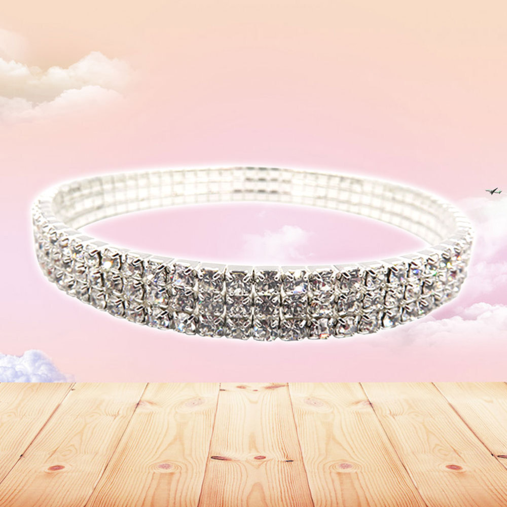 CRAFTYMELODY 10-teiliges Strass-Ring-Set – Goldene Elastische Funkelringe Zum Stapeln