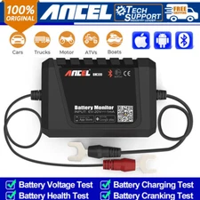 Car Battery Tester 12V 100-2000 CCA Charging Cranking System Detect Analyzer US