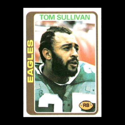 Tom Sullivan 1978 Topps Philadelphia Eagles #62 R308C 2 | eBay
