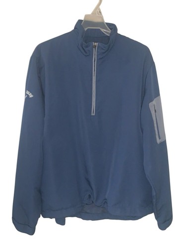 Callaway Pullover Jacket Men's Sz M Golf Quarter Zip L/S Outdoor Lightweight - Picture 3 of 16