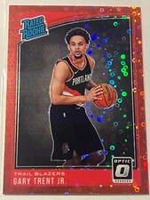 2018-19 Panini Donruss Optic Gary Trent Jr Red Fast Break Rated Rookie RC /85