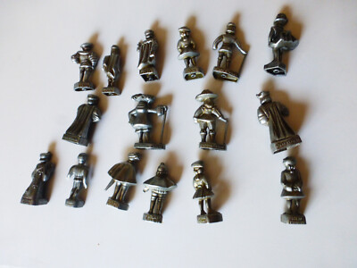 LOT 15 FIGURINES Métal Starlux - Série Les Rois De France État Brut EUR 15,00 - FR