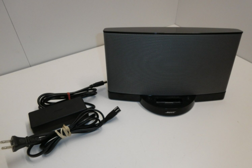 Sistema de música digital Bose SoundDock serie II 2 base de sonido base negra sin control remoto - Imagen 1 de 16