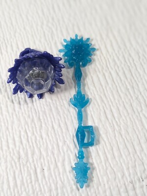 Ever After High Doll Crystal Winter Epic Winter Blue Snow Flake Wand & Ring part