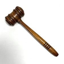 Wood Gavel Judge Lawyer Legal Court 10" Mallet Prop