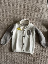 NWT Lupilu Pure Collection Organic Cotton Baby Knit Jacket 12-24M
