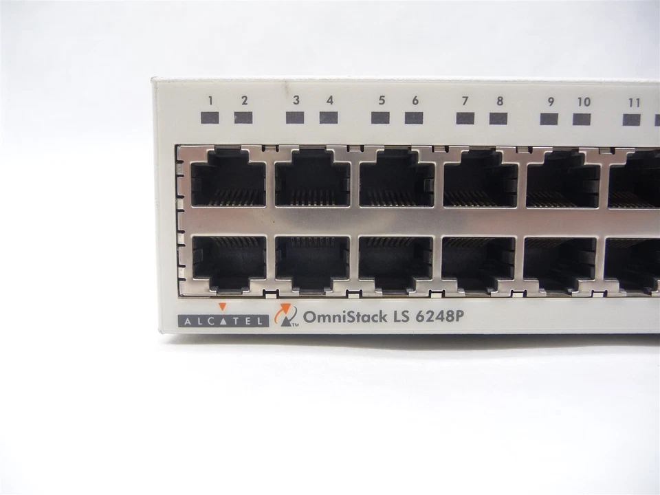 ALCATEL OS-LS-6248P OMNISTACK LS 6200 GIGABIT ETHERNET SWITCH 90238410 - Image 4 of 4