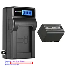 Kastar Battery LCD Wall Charger for AG-VBR59 & Panasonic AG-CX10 4K Professional