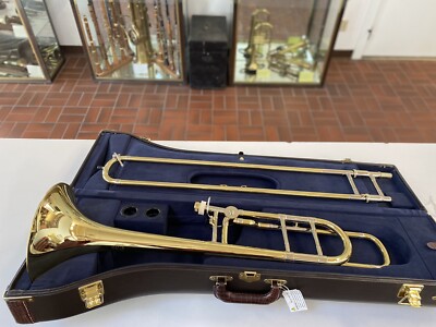 Mint Open Box Bach 42BO F-attachment Trombone, Open Wrap; with Case, Mouthpiece
