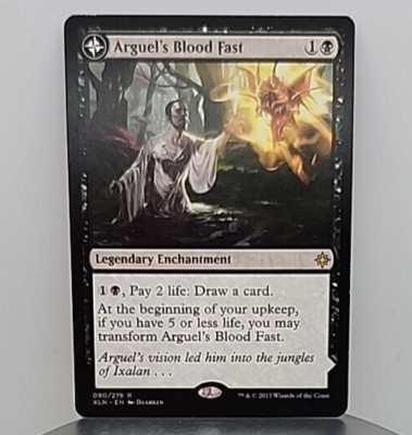 MTG Arguel's Blood Fast   Temple of Aclazotz Ixalan 090/279 Regular Rare