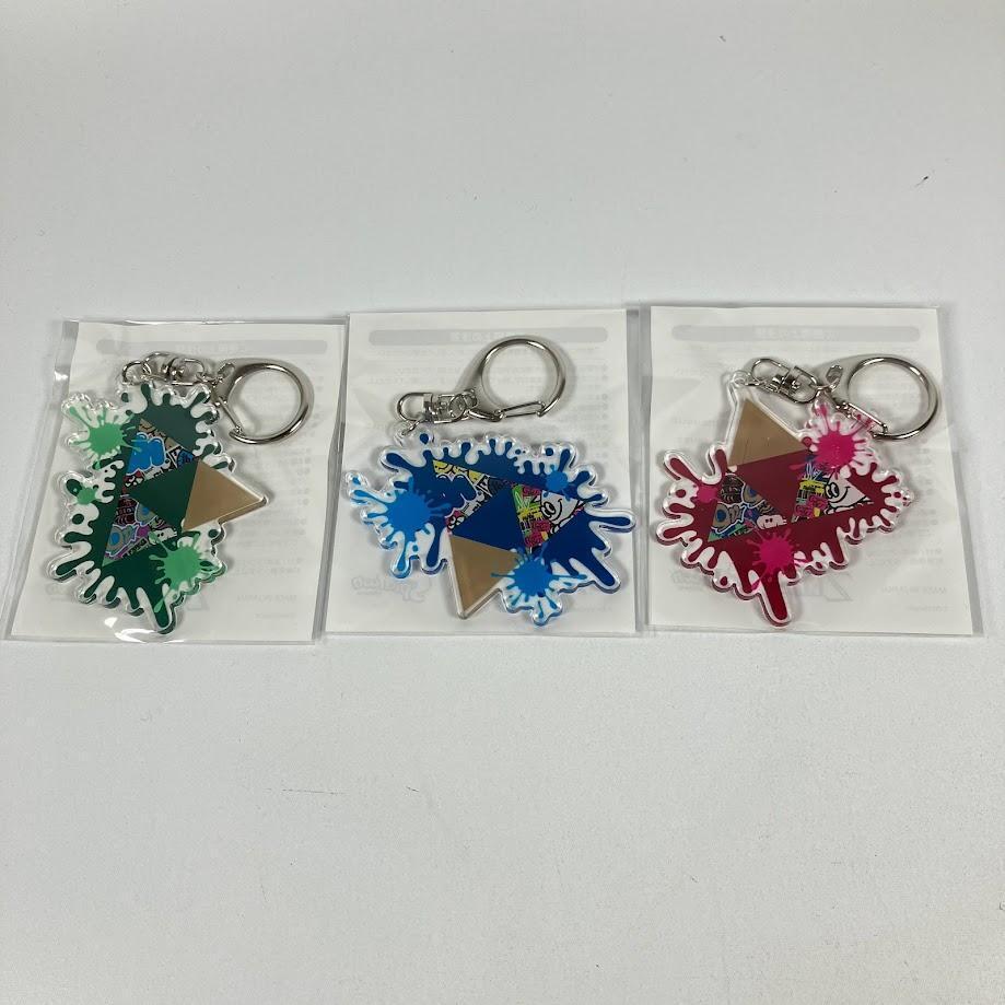Club Nintendo Limited Zelda Splatoon Keychain Set Of 3