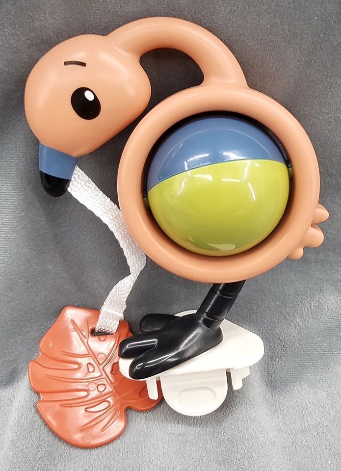 Fisher Price PALM PARADISE Jumperoo Flamingo Spinning Toy Replacement Part - Imagem 2 de 4