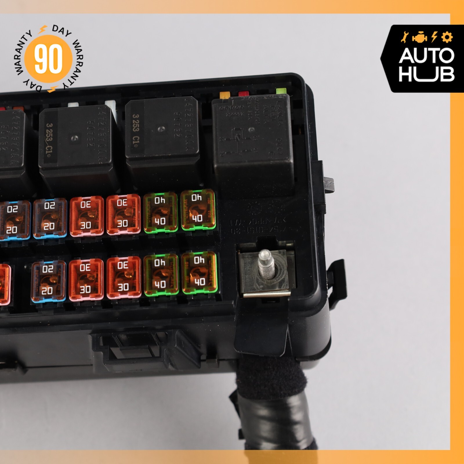 Maserati Quattroporte M156 S Rear Trunk Fuse Box Wiring Harness OEM