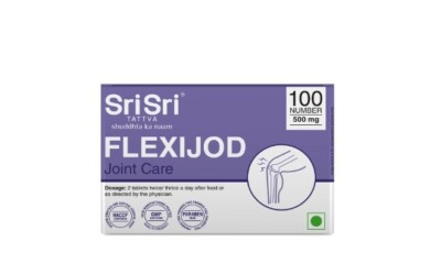 Sri Sri Tattva Flexijod - Gelenkpflege, 100 Tabs | 500 mg