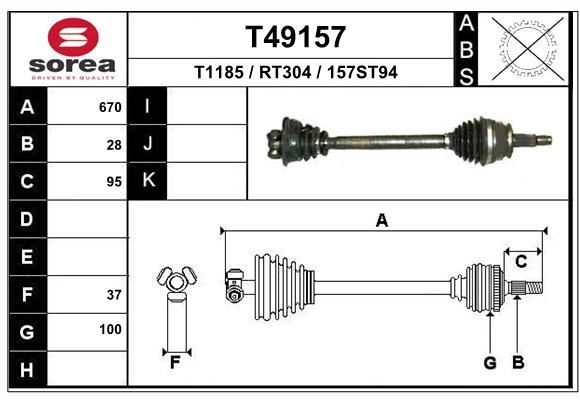 Cardan Master II résout bruits de claquement transmission 2.8 dti 1.9 dci