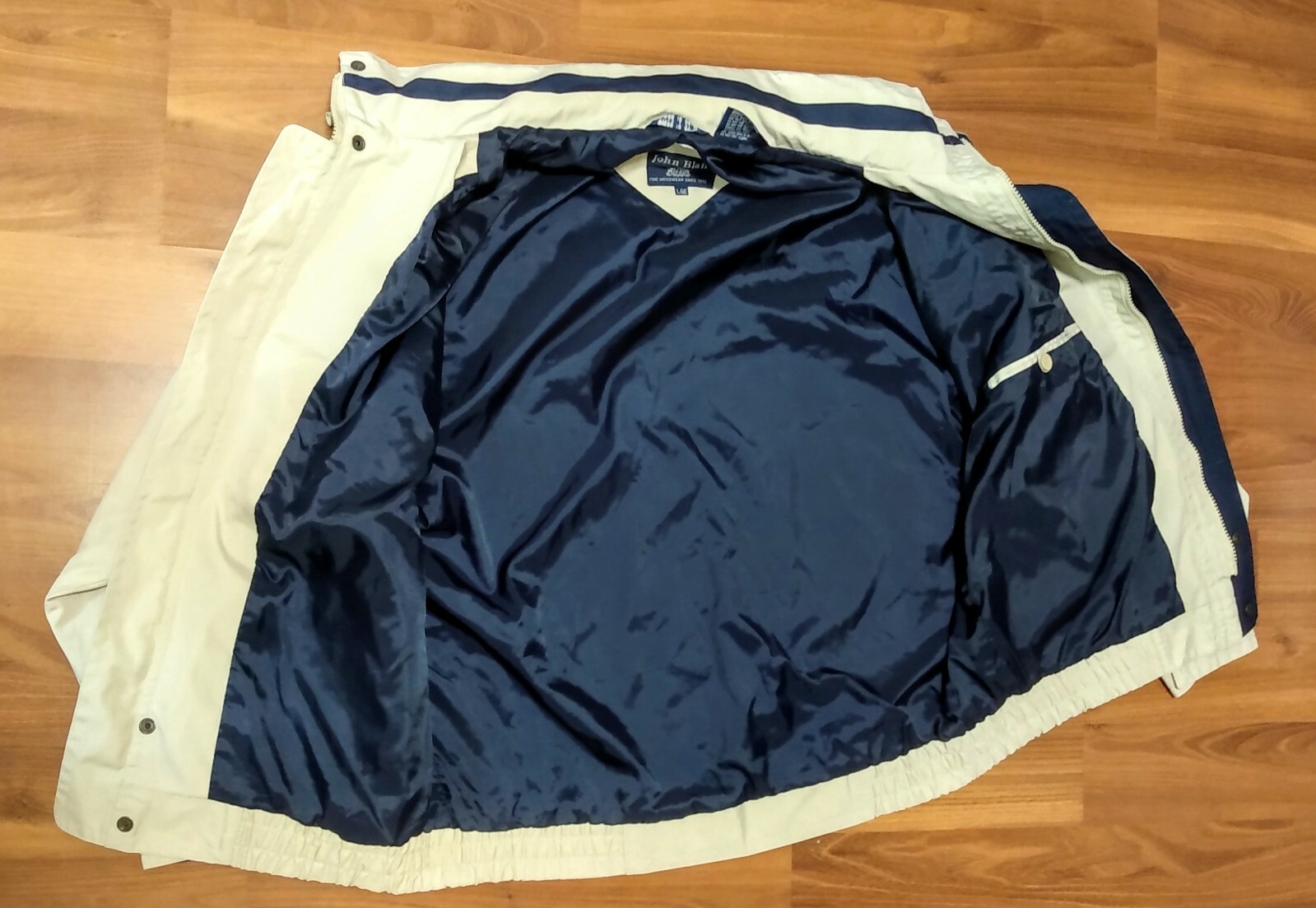 JOHN BLAIR RAIN JACKET HIDEAWAY HOOD MULTIPLE POCKETS… Gem