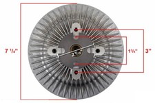 Mustang Fan Clutch Thermal 289 302 351w 390 427 428 1967 1968 1969