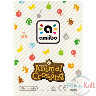 Carte Amiibo Animal Crossing 245 Brutus / Mac [EUR] Série 3 Near Mint