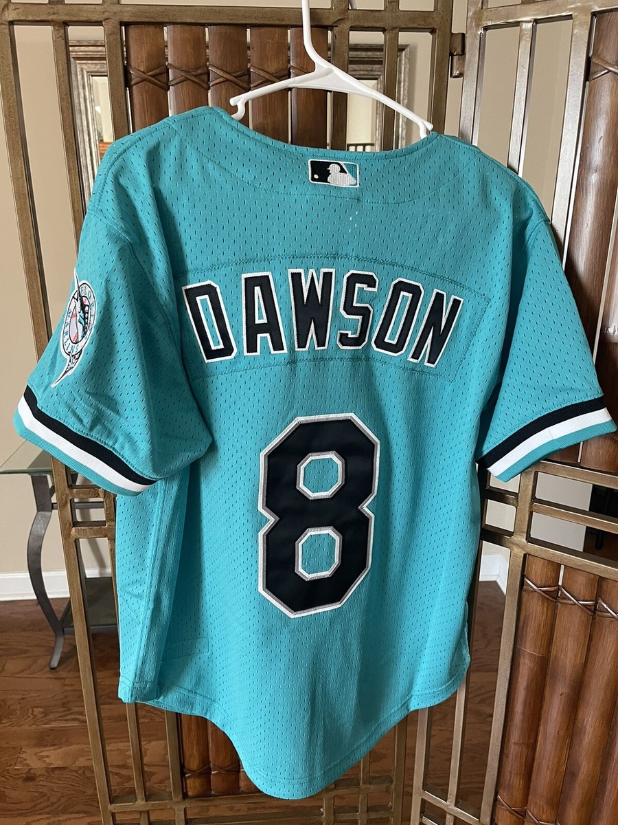 Andre Dawson Florida Miami Marlins Mitchell Ness Jersey