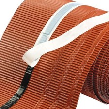 10m Traufband Traufenrolle Aluminium 230mm Traufblech Rinneneinhang Traufrolle