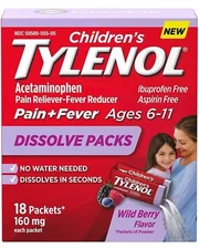 TYLENOL Childrens Fever Treatment - 160g 2 pack