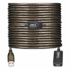 Usb 2.0 Type A Male To A Female Active Repeater Extension Cable 60ft High Speed
