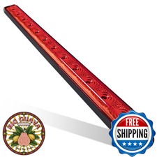 True Mods 16 Inch 12 Red LED Trailer Light Bar Strip Brake  Sequential Turn Si